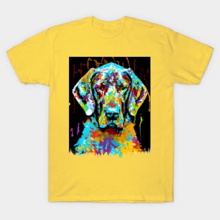 Vizsla Sporting Dog Print Poster Art T-Shirt